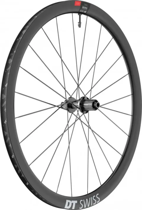 DT Swiss Laufrad ARC 1100 Dicut Disc 622 x 38 mm Schwarz - leichtes Aero-Carbonlaufrad