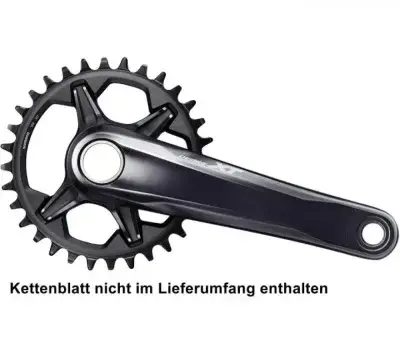 SHIMANO Kurbelgarnitur DEORE XT FC-M8120-1 12-fach 170 mm - 8120-1, 12-fach, 170 mm
