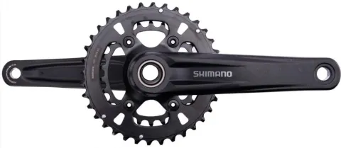 SHIMANO Kurbelgarnitur FC-MT610 12-fach Kurbelgarnitur - 12-fach, 170 mm, 36-26 Zähne, 26 Zähne