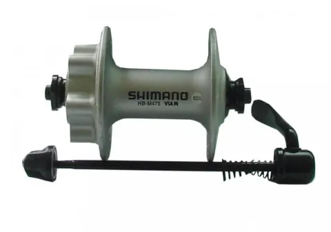 SHIMANO Vorderradnabe HB-M475 6-Loch Schnellspanner Vorderradnabe 36 Loch