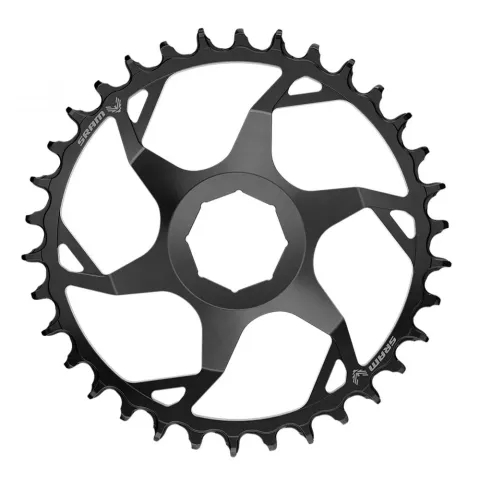 Kettenblatt SRAM E-MTB T-Type Eagle 34 Z., Stahl, sw, 12-fach, DM, für Brose