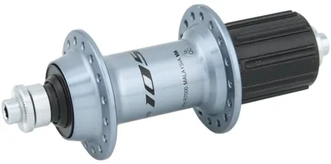 SHIMANO Hinterradnabe 105 FH-R7000 32 Loch Schnellspanner Silber