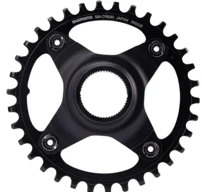 SHIMANO Kettenblatt E8000 SM-CRE80 34Z ohne KSR - effizienter Antrieb für E-MTBs