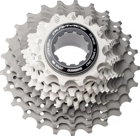 SHIMANO Kassette DURA-ACE CS-R9100 11-fach 12-25Z Kassette - 11 fach Rennrad abgestuft