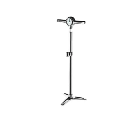 Crankbrothers Klic Standpumpe analoges Manometer silber