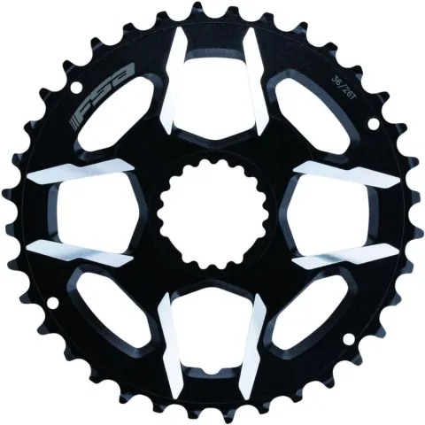 FSA Kettenblatt MTB K-Force Direct Mount Modular 36 T Schwarz - Leicht & Präzise