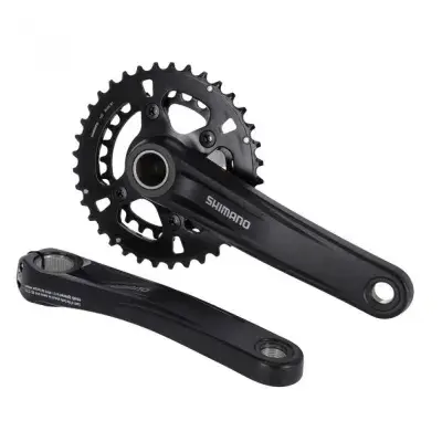 SHIMANO Kurbelgarnitur FC-MT610 12-fach Kurbelgarnitur - 12-fach, 175 mm, 36-26 Zähne, 26 Zähne