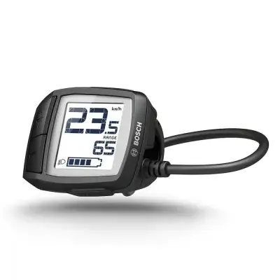 Bosch Display Purion, anthrazit, Kabel 1500 mm (BUI215) - kompakte eBike-Bedieneinheit