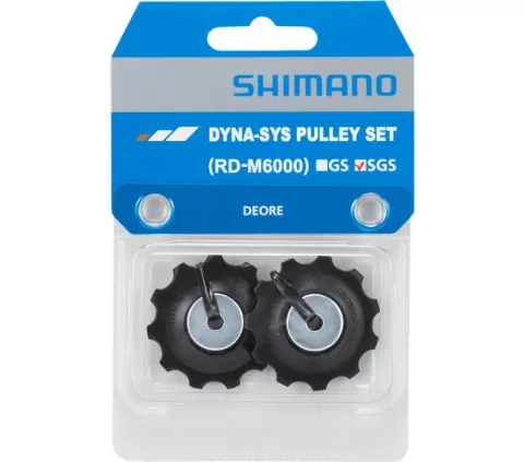 SHIMANO Schaltrollensatz DEORE RD-M6000-SGS Schaltrollensatz - für DEORE 10-fach Schaltwerk