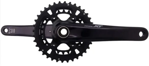 SHIMANO Kurbelgarnitur DEORE XT FC-M8120-B2 Kurbelgarnitur - 12-fach, 180 mm, 36-26 Zähne, 26 Zähne