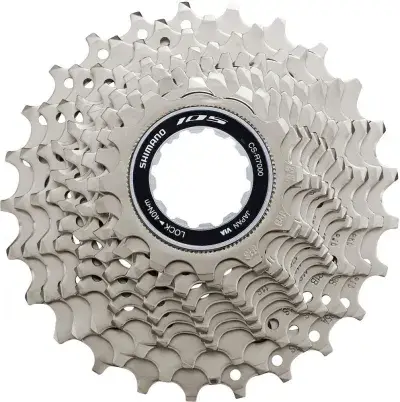SHIMANO 105 CS-R7000 Kassette 11-fach 12-25 Zähne - Hochwertige Rennrad Fahrradkassette