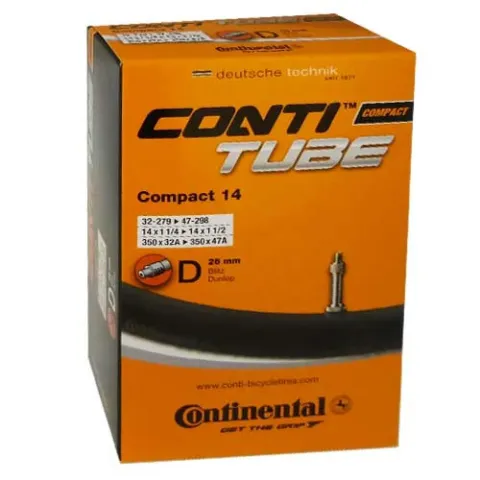 Continental Schlauch Conti Compact 14 14x1.25-1.75" 32-47/279-298 DV 26mm