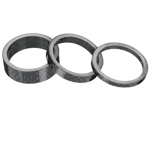 Ergotec Carbon Spacer schwarz 1 1/8 Zoll / 25 mm,