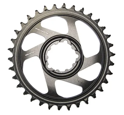 SRAM Kettenblatt X-Sync Eagle 32T / 6 mm / Aluminium / schwarz - 6 mm, schwarz
