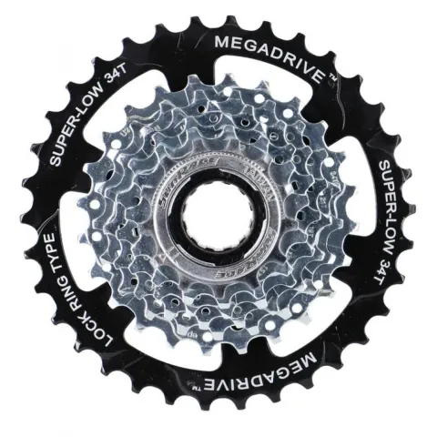 SunRace Schraubkranz MFM4S 7-fach,13-34 Zähne verzinkt
