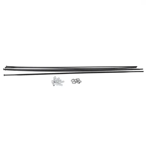 DT Swiss Speichenkit PR 1600 SPLINE 23/32 mm schwarz - präzises Ersatzset