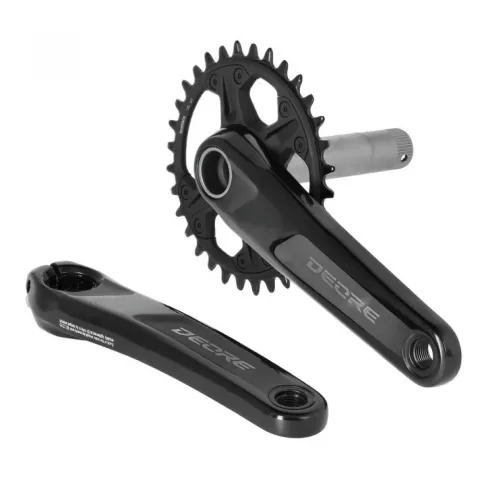 SHIMANO Kurbelgarnitur Kurbelgarnitur Kurbelgarnitur DEORE FC-M6100 Kurbelgarnitur - 12-fach - 175…
