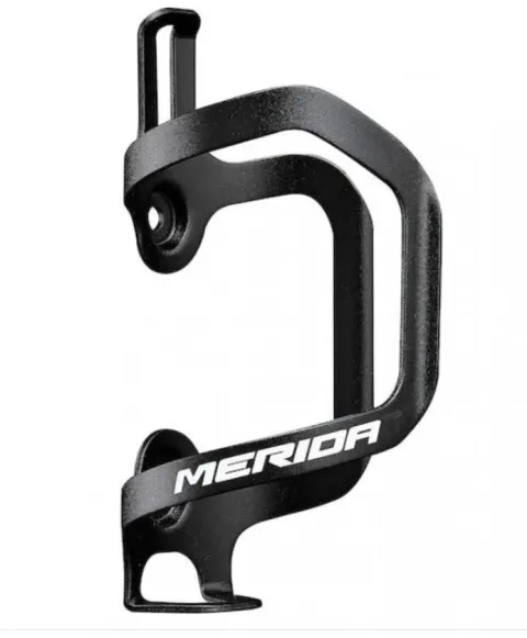 Merida Flaschenhalter Aluminium Sideload Schwarz/Weiß - Innovativer Alu-Flaschenhalter für kleinere…