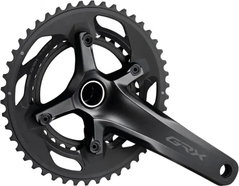 SHIMANO Kurbelgarnitur GRX FC-RX600-11 Kurbelgarnitur - 600-11, 11-fach, 170 mm, 46-30 Zähne, 30…