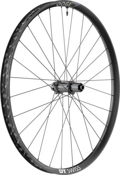 DT Swiss Laufrad H 1900 SPLINE 29" 622 x 35 mm schwarz - robustes Hybrid-eMTB-Laufrad