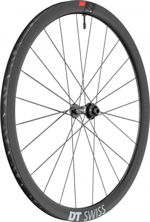 DT Swiss Laufrad ARC 1100 Dicut Disc 622 x 38 mm Schwarz - ultraleichtes Aero-Carbonlaufrad