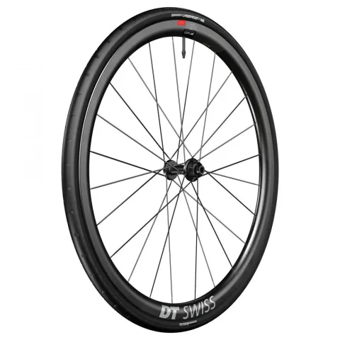 DT Swiss Laufrad ERC 1100 Dicut Disc 622 x 35 mm Schwarz - aero-optimiertes Carbon-Endurance-Laufrad