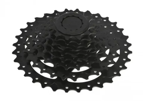 SRAM Kassette PG-730 MTB 12-32 Zähne, verchromt - 12-32 Zähne, 32 Zähne, 12-14, 16-18, 21-26
