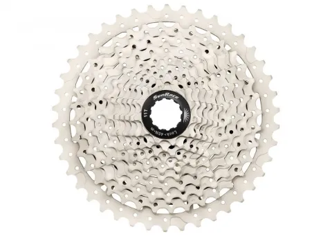 SunRace CSMS8 EAY Kassette 11-fach 11-42 Zähne Silber