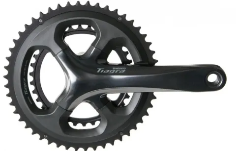 SHIMANO Kurbelgarnitur TIAGRA FC-4700 Kurbelgarnitur - 10-fach, 172,, 5 mm, 48-34 Zähne, 34 Zähne,…