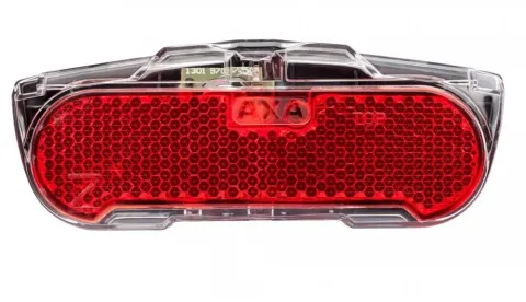 Axa Dynamo-Rücklicht Slim Steady 50mm für Gepäckträger schwarz-transparent StVZO