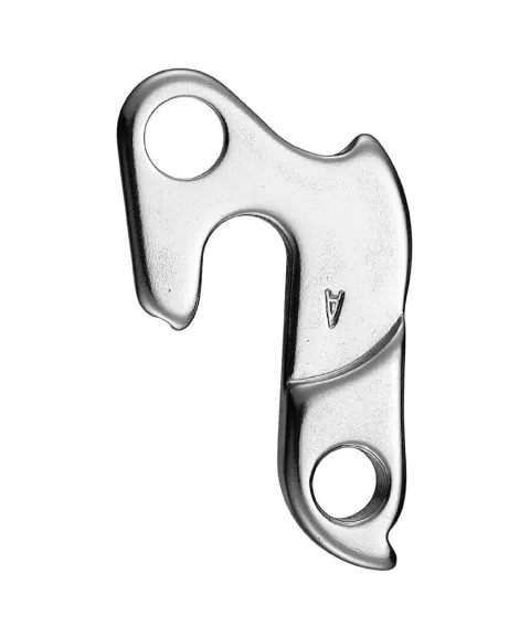 Marwi Schaltauge GH-005 Alu 6061 kaltgeschmiedet, silber, inkl. Schraubensatz M8x0,75, passend für…