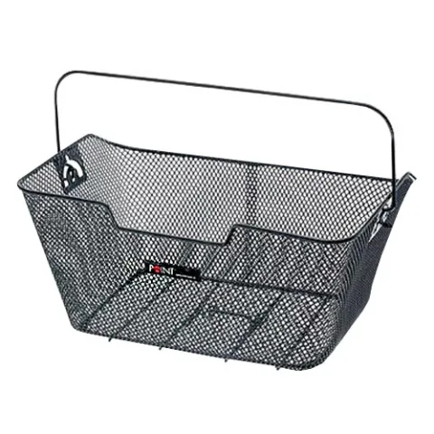 Point Gepäckträger-Korb 40 x 28 x 18engmaschig schwarz