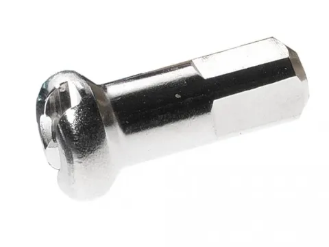 DT Swiss Speichennippel 2.0 Messing 16 mm silber - robuste Laufrad-Stabilität