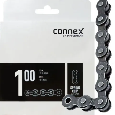 Connex Wippermann Kette 1s 100 1/2" x 1/8" 112 Glieder 9,2mm