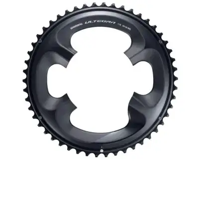 SHIMANO Kettenblatt ULTEGRA FC-R8000 50 Zähne Schwarz - präziser Antrieb für Rennräder