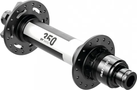 DT Swiss Nabe Fatbike HR 350 Classic 32 Loch Schwarz - zuverlässige Fatbike-Hinterradnabe
