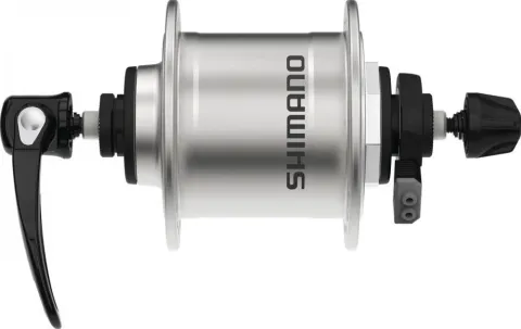 SHIMANO Nabendynamo ALIVIO DH-T4000-1N Nabendynamo - 6 Volt 1,5 Watt für Felgenbremse 32 Loch