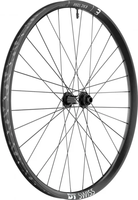 DT Swiss Laufrad EXC 1200 Classic 27,5" 584 x 30 mm Schwarz - Carbon-Enduro-Laufrad neueste Version