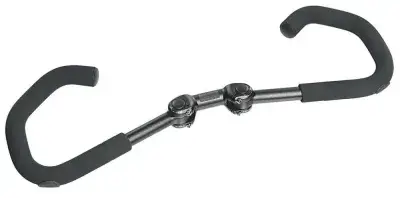Ergotec Lenkerbügel AHS Premium verstellb. Alu Ø 31,8 mm 600 mm schwarz/sand