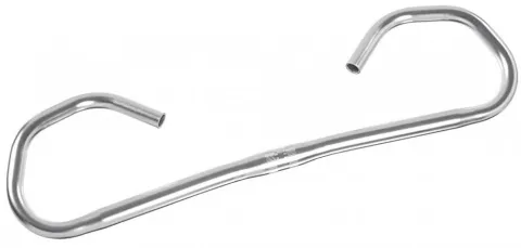 Ergotec Hornbar Comfort Alu, Ø 25,4mm, 565mm, silber, 0°