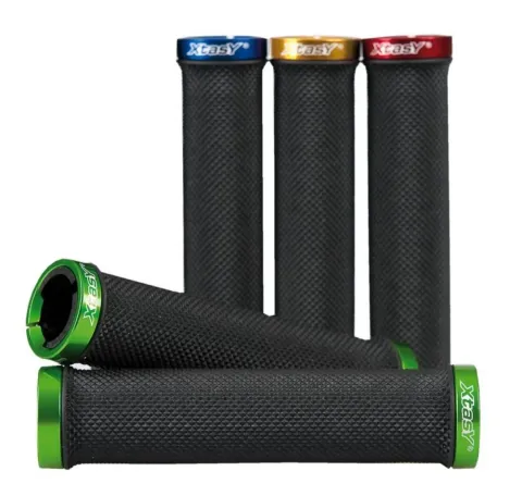 Ergotec MTB/ATB-Griffe Kraton,135mm,schwarz, goldener Klemmung