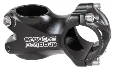 Ergotec AHEAD Vorbau Piranha Alu schwarz 1 1/8" Ø 31,8mm 50mm 6°