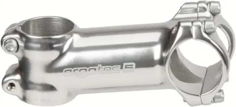 Ergotec AHEAD Vorbau Shark Alu silber1 1/8" Ø31,8mm 110mm 7°