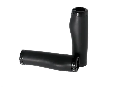 Ergotec MTB-ATB-Griffe Kyoto Silicon/Alu, 130/130mm per Paar schwarz