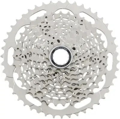 SHIMANO Kassette DEORE CS-M4100 10-fach 11-46Z - weiter Übersetzungsbereich für MTB