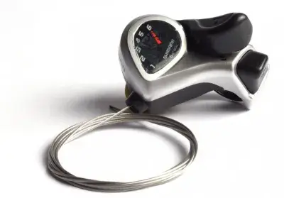 SHIMANO Schalthebel TOURNEY SL-TX50 - 6-fach Daumenschalter für Fahrrad MTB - Schaltbremshebel
