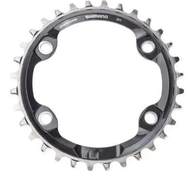 SHIMANO Kettenblatt DEORE XT FC-M8000 32 Zähne - Präzise 1-fach Performance für anspruchsvolle…