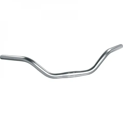 Ergotec Lenkerbügel Cruiser Alu, Ø 25,4mm, 590mm,silber/eloxiert,52°