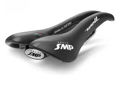 Selle SMP Sattel Well schwarz Unisex 280x144mm Edelstahl