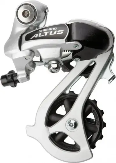 SHIMANO Schaltwerk ALTUS RD-M310 7-fach 8-fach Mittellang Direktmontage Silber - Wide Link Design